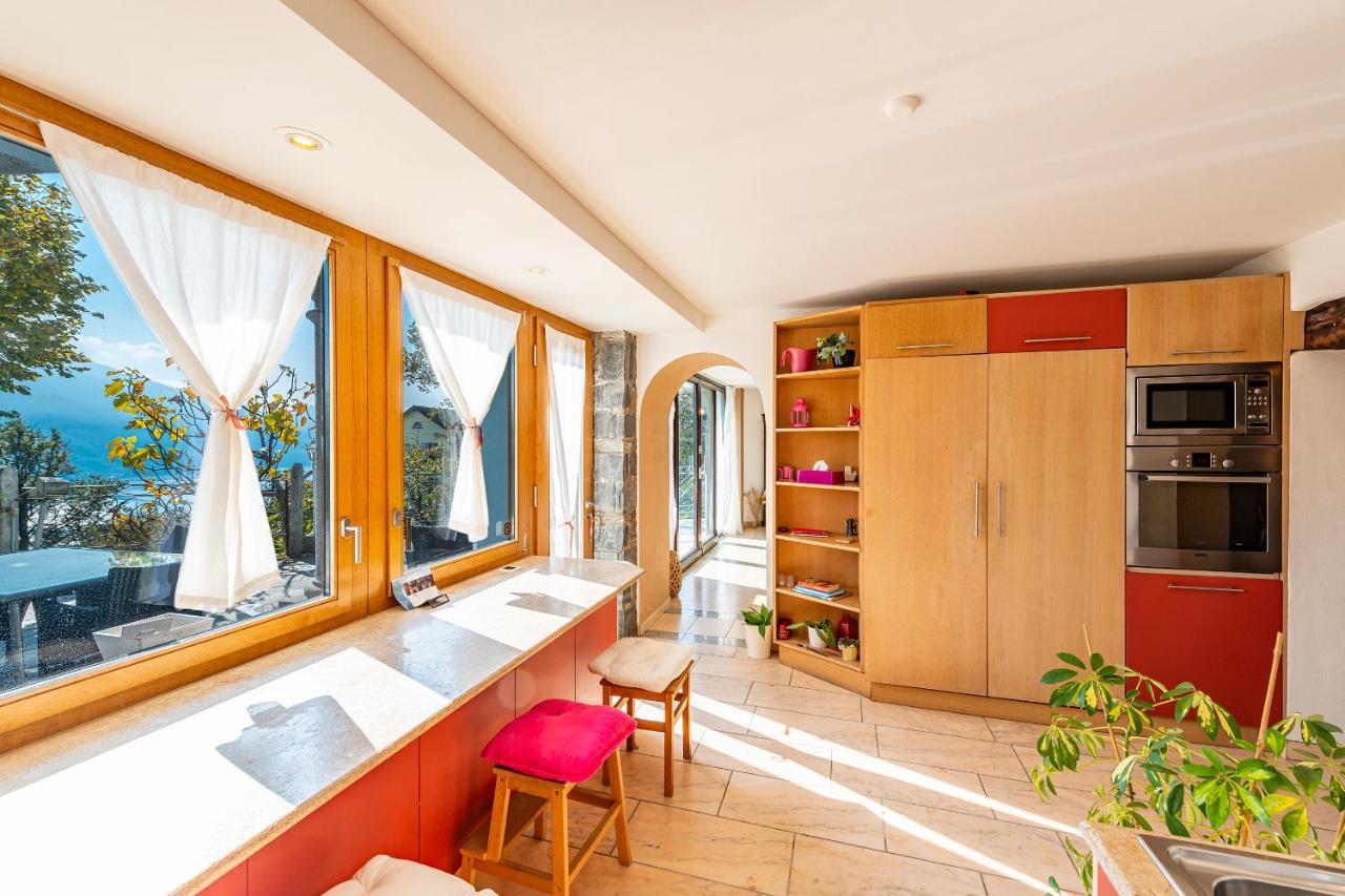 Villa Casa Alma à Brione sopra Minusio Extérieur photo